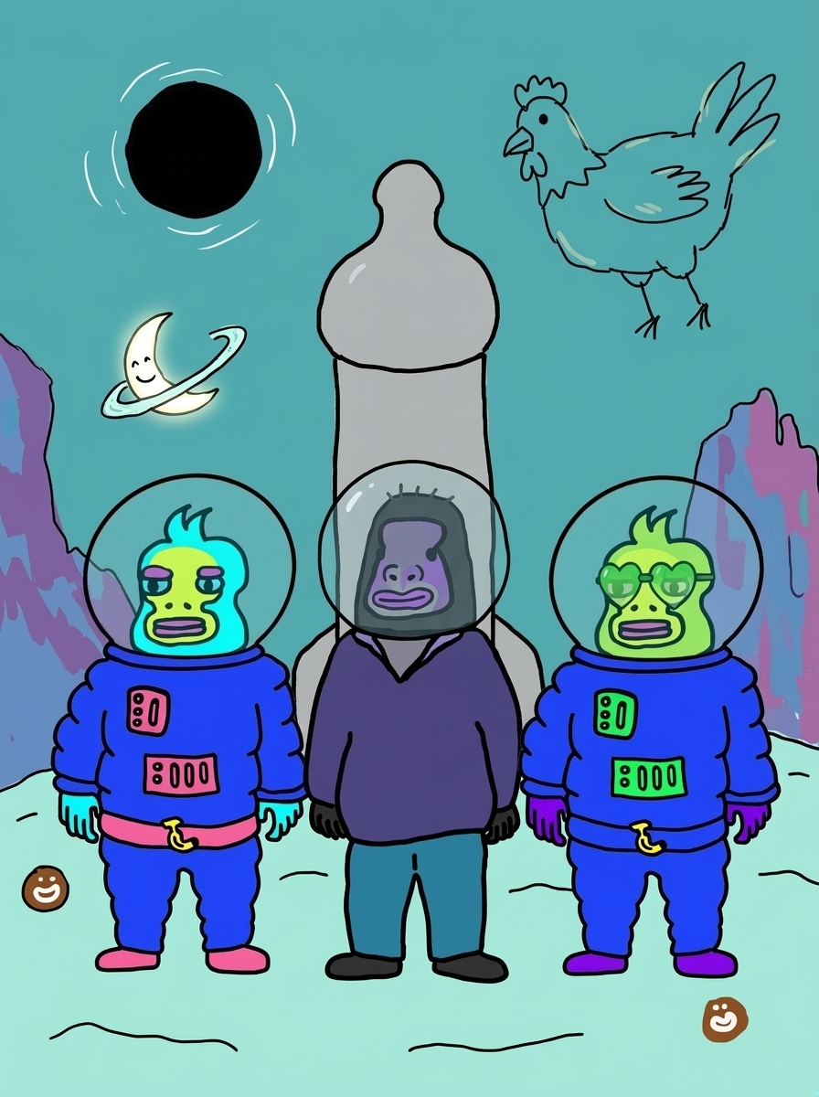The SpaceBapepe Guide to the Mostly Unknown Universe