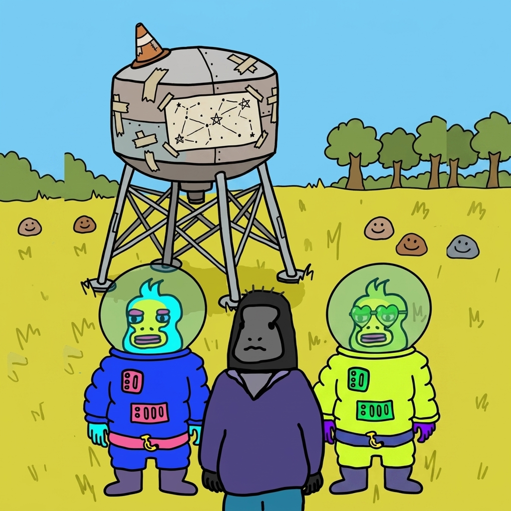 The SpaceBapepe Guide to the Mostly Unknown Universe